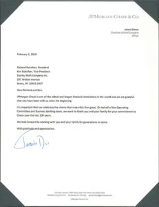 JP Morgan award