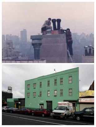 Stanley Ruth tech on roof and green building